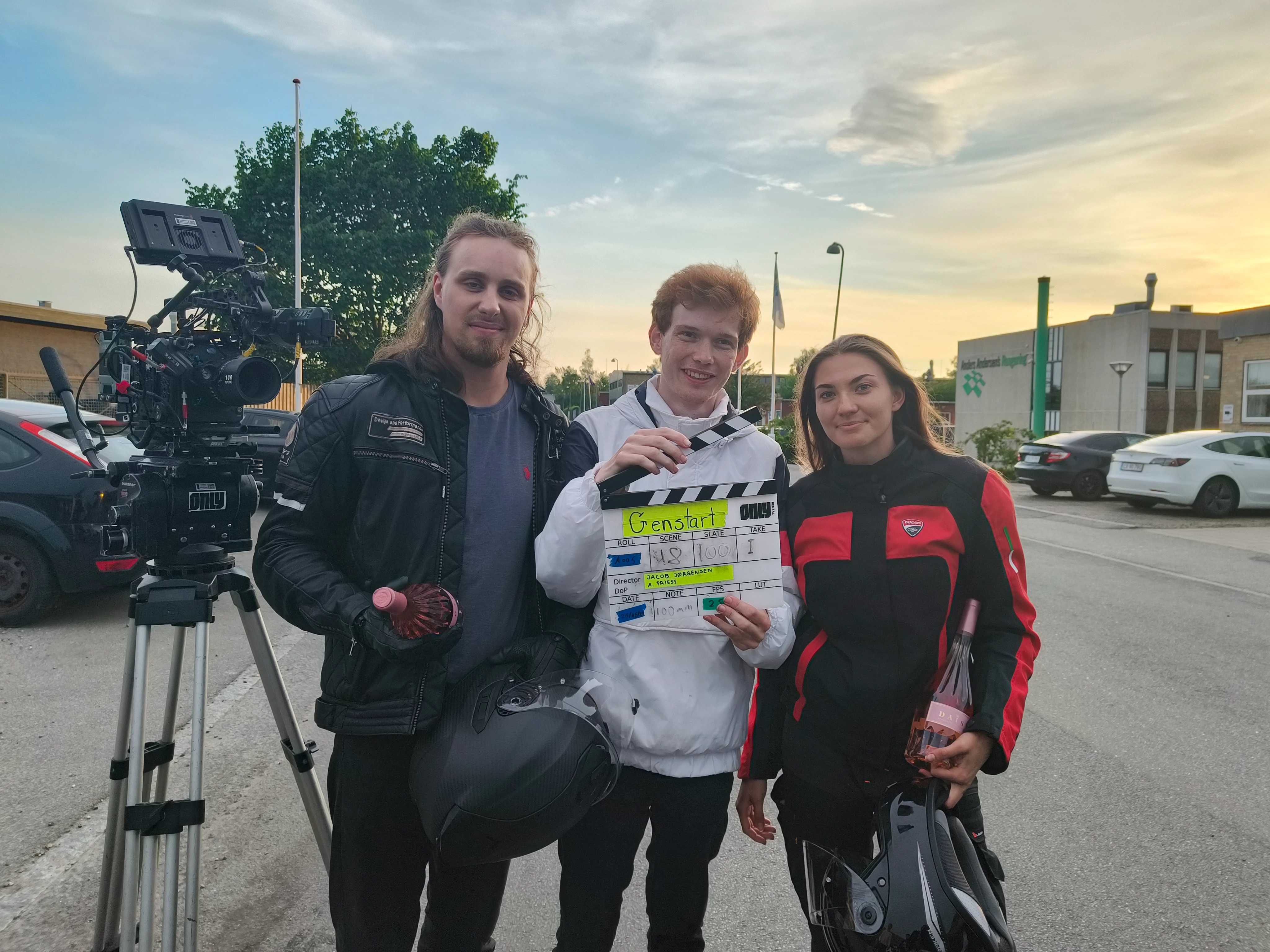 Behind the scene photo from Our Last Drive